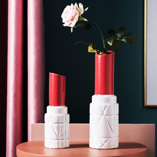 vases ceramic lipstick vase living room dried flowers flower arrangement accessories modern home decoration creative hydroponic
vases ceramic lipstick vase living room dried flowers flower arrangement accessories modern home decoration creative hydroponic