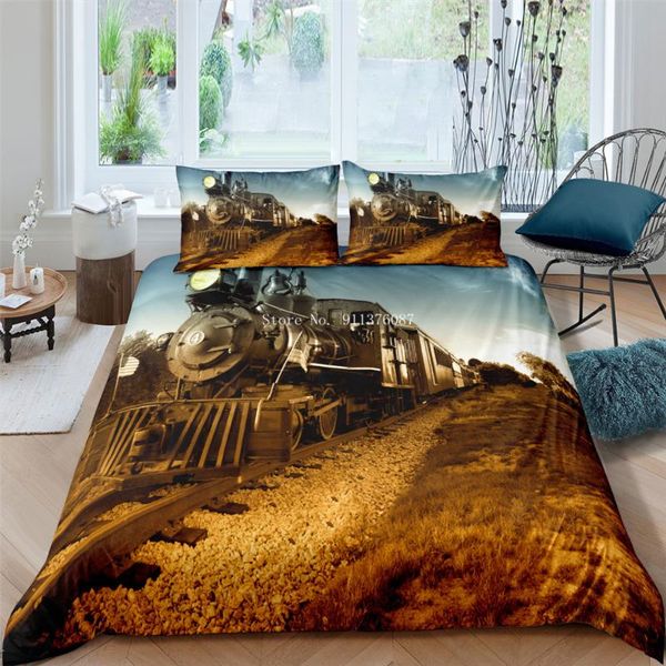 bedding sets girls boys duvet cover 2/3 piece train bed linen pillowcase twin full king size cartoon comforter
bedding sets girls boys duvet cover 2/3 piece train bed linen pillowcase twin full king size cartoon comforter