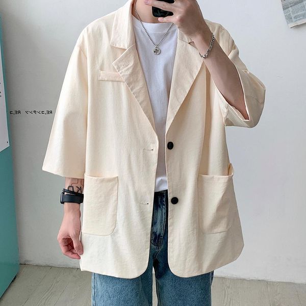 men's suits & blazers male casual blazer, korean style jacket , large half-sleeve o2ym, White;black
men's suits & blazers male casual blazer, korean style jacket , large half-sleeve o2ym, White;black