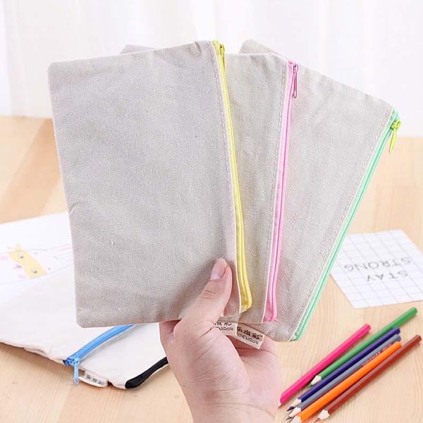 storage bags diy white canvas sublimation blank plain zipper pencil pen stationery cases clutch organizer bag gift pouch
storage bags diy white canvas sublimation blank plain zipper pencil pen stationery cases clutch organizer bag gift pouch