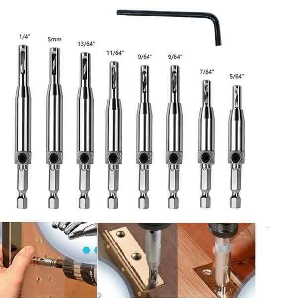 professional hand tool sets 8pcs core drill bit set hole puncher hinge tapper for doors self centering woodworking power tools furadeira fas
professional hand tool sets 8pcs core drill bit set hole puncher hinge tapper for doors self centering woodworking power tools furadeira fas