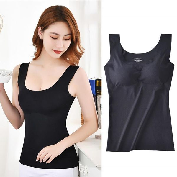 camisoles & tanks ice silk tank wireless paded lingerie push up padded vest crop tee camisole feminino sleep cami haut debardeur femmes, Black;white
camisoles & tanks ice silk tank wireless paded lingerie push up padded vest crop tee camisole feminino sleep cami haut debardeur femmes, Black;white