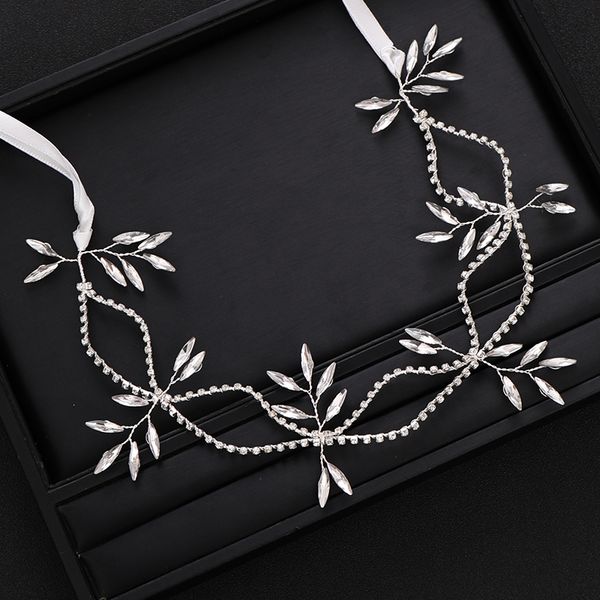 handmade silver color crystal rhinestone wedding hair accessories ribbon bridal tiara ladies hair accessories gift accessoriesdio chan conta, White;golden
handmade silver color crystal rhinestone wedding hair accessories ribbon bridal tiara ladies hair accessories gift accessoriesdio chan conta, White;golden