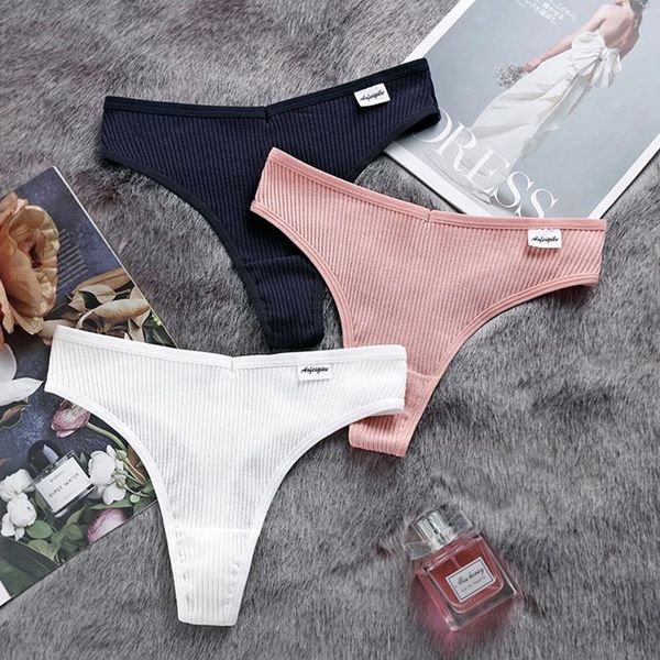 women's panties 3pcs women cotton g-string thong lingerie plus size girls underwear solid color female intimate underpants, Black;pink
women's panties 3pcs women cotton g-string thong lingerie plus size girls underwear solid color female intimate underpants, Black;pink