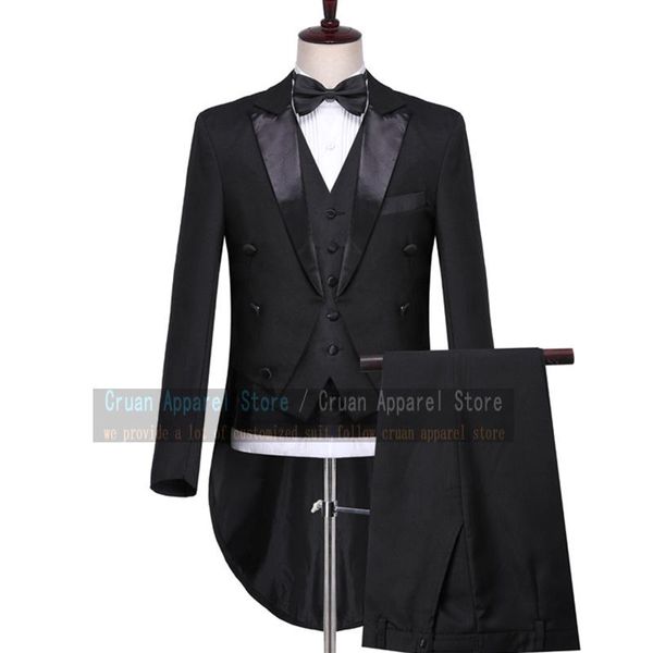 men's suits & blazers classic black morning suit men set slim fit wedding groomsmen groom tailcoat plus size formal blazer tuxedo jacke, White;black
men's suits & blazers classic black morning suit men set slim fit wedding groomsmen groom tailcoat plus size formal blazer tuxedo jacke, White;black
