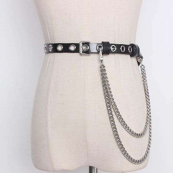 belts women's runway fashion genuine leather metal chain cummerbunds female dress corsets waistband decoration wide belt tb1797, Black;brown
belts women's runway fashion genuine leather metal chain cummerbunds female dress corsets waistband decoration wide belt tb1797, Black;brown