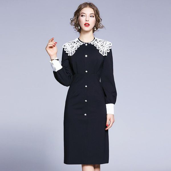 casual dresses boozrey dress women's 2021 summer and autumn retro mid-length black thin lace tight long-sleeved, Black;gray
casual dresses boozrey dress women's 2021 summer and autumn retro mid-length black thin lace tight long-sleeved, Black;gray