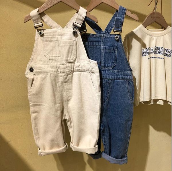 2021 new stlye girls boys denim overalls spring cotton fashion kids pants 1-6t qm447, Blue
2021 new stlye girls boys denim overalls spring cotton fashion kids pants 1-6t qm447, Blue