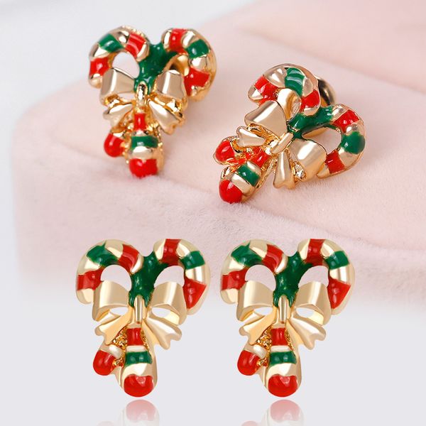 fashion christmas canes shaped earrings exquisite women girl christmas alloy stud earring party jewelry gifts accessories, Golden;silver
fashion christmas canes shaped earrings exquisite women girl christmas alloy stud earring party jewelry gifts accessories, Golden;silver