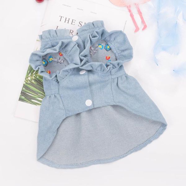 cat costumes south korea cross-border pet bubble sleeve embroidered princess skirt dog clothes teddy denim autumn winter sweet clothing
cat costumes south korea cross-border pet bubble sleeve embroidered princess skirt dog clothes teddy denim autumn winter sweet clothing