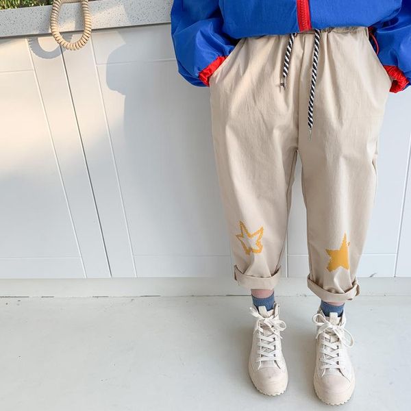 spring new children's pants 2021 korean cotton casual boys trousers fashion star embroidery pants for baby girls kids trousers, Blue
spring new children's pants 2021 korean cotton casual boys trousers fashion star embroidery pants for baby girls kids trousers, Blue
