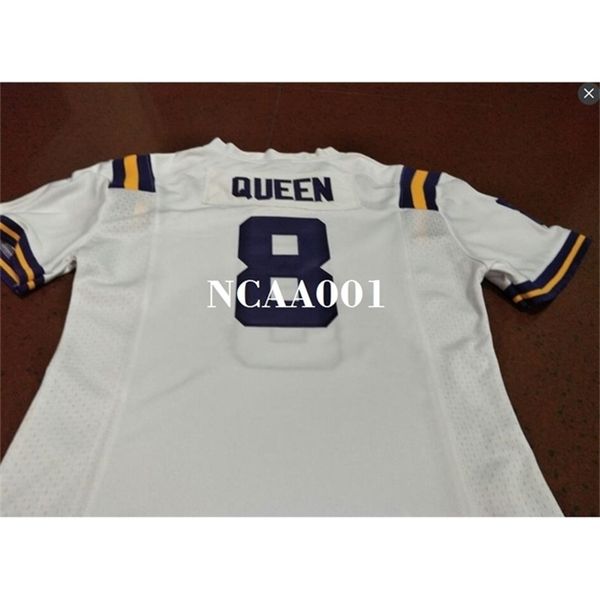 668 #8 patrick queen white purple lsu tigers siez s-4xl or custom any name or number alumni college jersey, Black
668 #8 patrick queen white purple lsu tigers siez s-4xl or custom any name or number alumni college jersey, Black