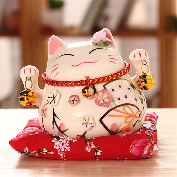 4.5 inch ceramic lucky cute cat home decor porcelain ornaments wedding gifts office table fortune cat money box feng shui craft
4.5 inch ceramic lucky cute cat home decor porcelain ornaments wedding gifts office table fortune cat money box feng shui craft