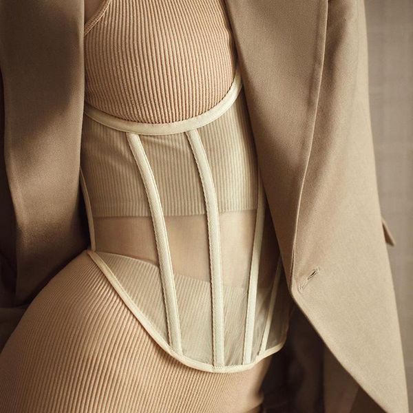 belts mesh breasted corset belt ladies sleeveless fashion luxury harness club party sheer cupped cummerbunds, Black;brown
belts mesh breasted corset belt ladies sleeveless fashion luxury harness club party sheer cupped cummerbunds, Black;brown