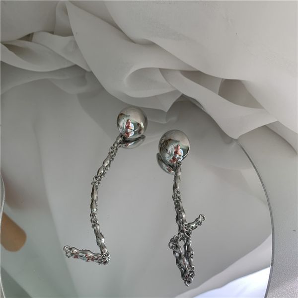 hbp fashion south korea dongdamen new simple metal ball tassel pendant cool wind earrings, Silver
hbp fashion south korea dongdamen new simple metal ball tassel pendant cool wind earrings, Silver