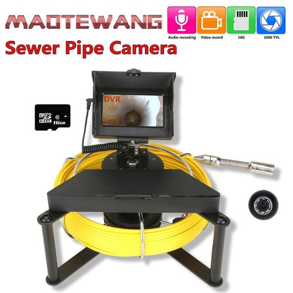 cameras maotewang 4.3inch ips color monitor sewer pipe inspection camera with 16gb tf card dvr drain industrial endoscope ip68
cameras maotewang 4.3inch ips color monitor sewer pipe inspection camera with 16gb tf card dvr drain industrial endoscope ip68