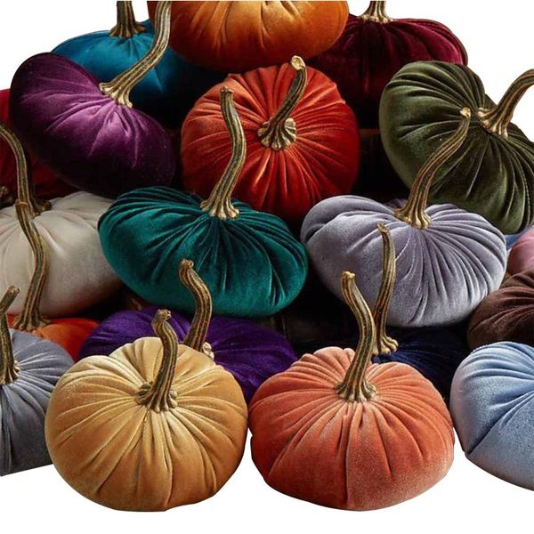 1 pc handmade velvet pumpkins decor super soft stuffed pumpkin with exquisite artificial pumpkin foam simulated cute pumpkins
1 pc handmade velvet pumpkins decor super soft stuffed pumpkin with exquisite artificial pumpkin foam simulated cute pumpkins