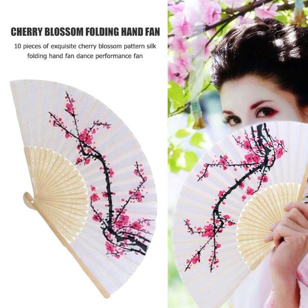 party favor 10pcs vintage cherry blossom fan dancing chinese hand folding sakura fans home decoration ornaments craft gift weddi
party favor 10pcs vintage cherry blossom fan dancing chinese hand folding sakura fans home decoration ornaments craft gift weddi