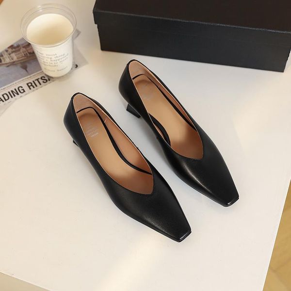 dress shoes may niamh brand pumps office lady square toe slip on handmade genuine leather high heel quality shallow woman, Black
dress shoes may niamh brand pumps office lady square toe slip on handmade genuine leather high heel quality shallow woman, Black