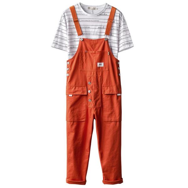 men's pants 2021 fashion man casual loose pocket overalls cargo jumpsuits bib men rompers one piece playsuits male clothes, Black
men's pants 2021 fashion man casual loose pocket overalls cargo jumpsuits bib men rompers one piece playsuits male clothes, Black