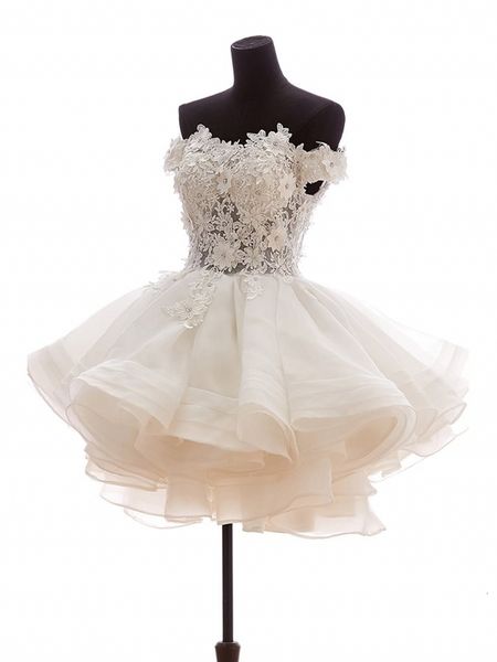 new vestidos 2021 de festa off the shoulder lace appliques mini short wedding es bridal gown white ivory summer beach rmkc
new vestidos 2021 de festa off the shoulder lace appliques mini short wedding es bridal gown white ivory summer beach rmkc