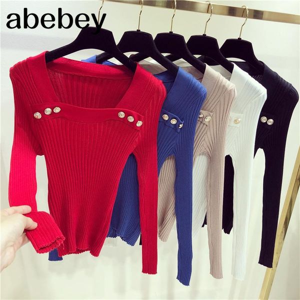 women's sweaters buttons pullovers women knitted slim stretchy pullover sweater female full sleeve clothing 9-1123, White;black
women's sweaters buttons pullovers women knitted slim stretchy pullover sweater female full sleeve clothing 9-1123, White;black