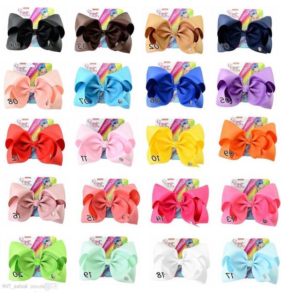 solid 8 inch with jojo siwa bow clips papercard metal girls giant rainbow plain color hair accessories hairpin hairband, Slivery;white
solid 8 inch with jojo siwa bow clips papercard metal girls giant rainbow plain color hair accessories hairpin hairband, Slivery;white