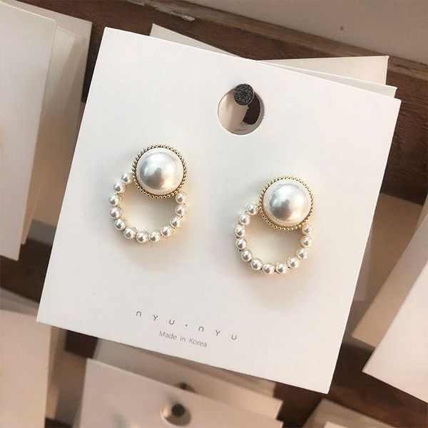 stud fashion pearl earrings female retro korea for women 2021 trend jewelry wholesale, Golden;silver
stud fashion pearl earrings female retro korea for women 2021 trend jewelry wholesale, Golden;silver