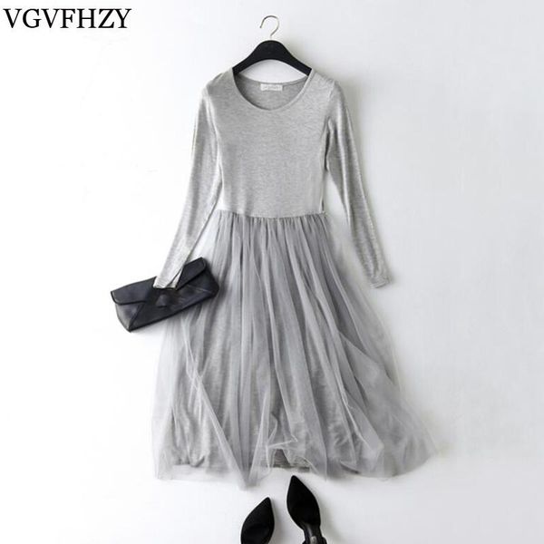 casual dresses spring autumn modal patchwork mesh dress women vintage long sleeve lace gauze basic sundress party vestidos ly684, Black;gray
casual dresses spring autumn modal patchwork mesh dress women vintage long sleeve lace gauze basic sundress party vestidos ly684, Black;gray