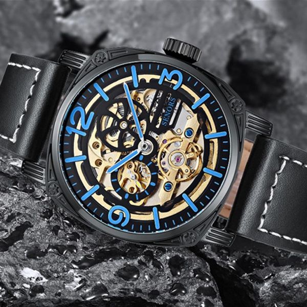wristwatches design automatic watch for men mechanical leather skeleton watches waterproof fashion business relogio masculino, Slivery;brown
wristwatches design automatic watch for men mechanical leather skeleton watches waterproof fashion business relogio masculino, Slivery;brown