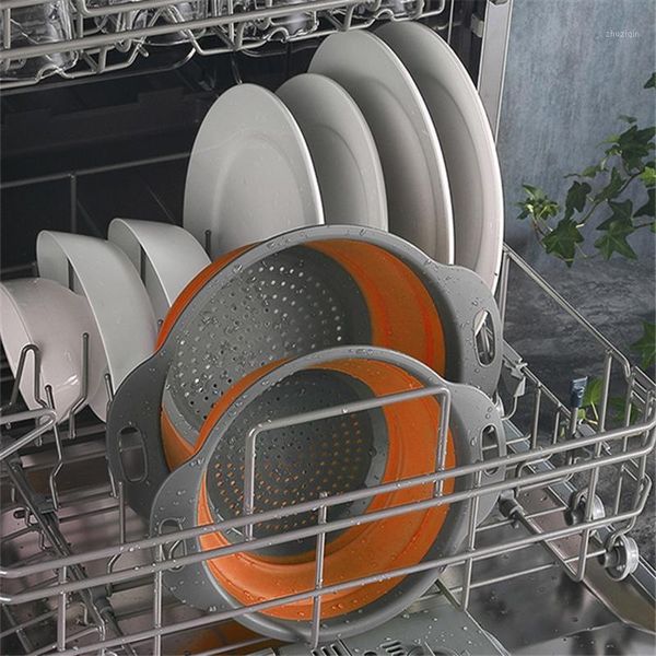 storage bottles & jars fashion 2pcs/set foldable silicone colander fruit vegetable washing basket strainer collapsible drainer with handle k
storage bottles & jars fashion 2pcs/set foldable silicone colander fruit vegetable washing basket strainer collapsible drainer with handle k