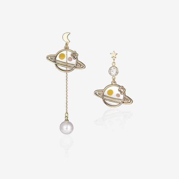 dangle & chandelier planet star moon asymmetrical pendant earrings pearl rhinestone party gift for women girls, Silver
dangle & chandelier planet star moon asymmetrical pendant earrings pearl rhinestone party gift for women girls, Silver
