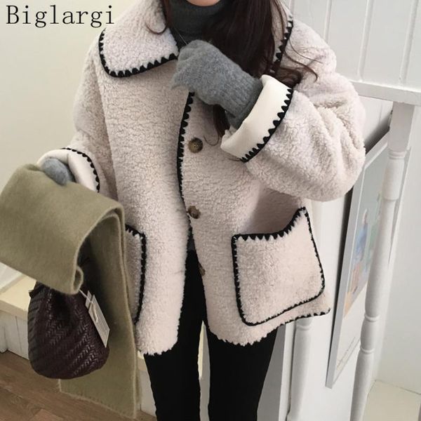women's fur & faux winter coat teddy bear jacket fluffy ladies coats furry vintage woman cardigan 2021 womens kawaii manteau femme, Black
women's fur & faux winter coat teddy bear jacket fluffy ladies coats furry vintage woman cardigan 2021 womens kawaii manteau femme, Black