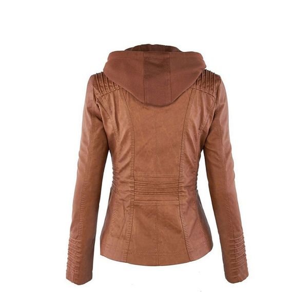 2021 winter women casual basic faux leather jacket plus size ladies jackets waterproof windproof coats female new qdsc, Black;brown
2021 winter women casual basic faux leather jacket plus size ladies jackets waterproof windproof coats female new qdsc, Black;brown