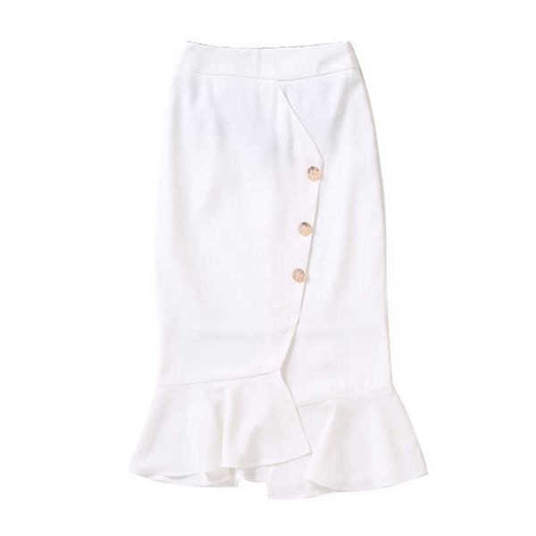 perhaps u white black mermaid trumped ruffle knee length skirt high street empire button summer solid s0238 210529
perhaps u white black mermaid trumped ruffle knee length skirt high street empire button summer solid s0238 210529