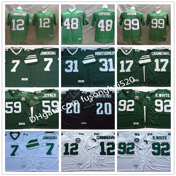 ncaa vintage mens 12 randall cunningham seth joyner reggie white jerome brown brian dawkins wes hopkins jaworski carmichael football jersey, Black
ncaa vintage mens 12 randall cunningham seth joyner reggie white jerome brown brian dawkins wes hopkins jaworski carmichael football jersey, Black