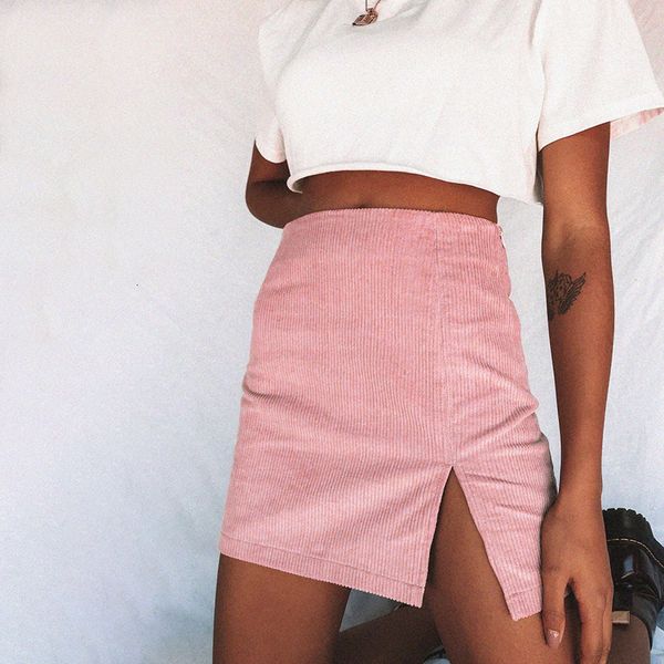 2021 women vintage a-line solid corduroy ladies casual high waist split mini skirt new fashion autumn winter skirts 2we9, Black
2021 women vintage a-line solid corduroy ladies casual high waist split mini skirt new fashion autumn winter skirts 2we9, Black