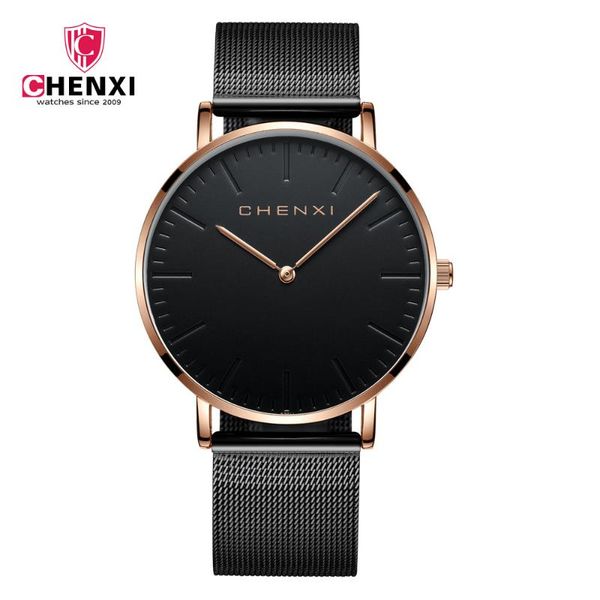 wristwatches chenxi men watches fashion mesh black golden strap quartz watch men's ultra thin male clock, Slivery;brown
wristwatches chenxi men watches fashion mesh black golden strap quartz watch men's ultra thin male clock, Slivery;brown