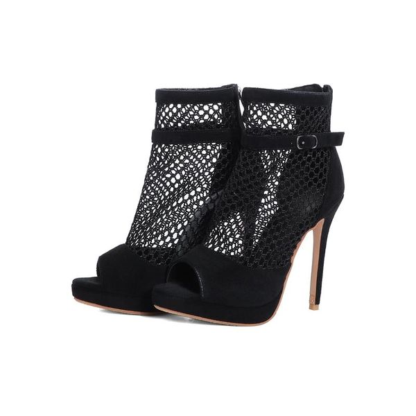 sandals fashion woman boots ankle summer high heels12cm women wedding shoes platform open toe ladies plus size 33-50 ym-167, Black
sandals fashion woman boots ankle summer high heels12cm women wedding shoes platform open toe ladies plus size 33-50 ym-167, Black