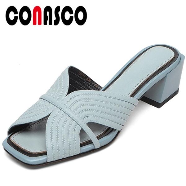 dress shoes conasco women sandals genuine leather pumps peep toe slippers summer high heels fashion concise fretwork casual woman, Black
dress shoes conasco women sandals genuine leather pumps peep toe slippers summer high heels fashion concise fretwork casual woman, Black
