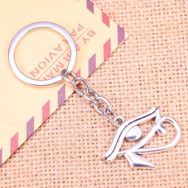 20pcs fashion keychain 33x27mm ancient egypt eye of horus pendants diy men jewelry car key chain souvenir for gift, Silver
20pcs fashion keychain 33x27mm ancient egypt eye of horus pendants diy men jewelry car key chain souvenir for gift, Silver