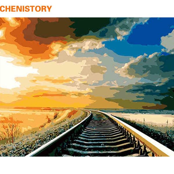 paintings chenistory frameless train track diy painting by numbers landscape calligraphy acrylic picture on canvas for home decor
paintings chenistory frameless train track diy painting by numbers landscape calligraphy acrylic picture on canvas for home decor