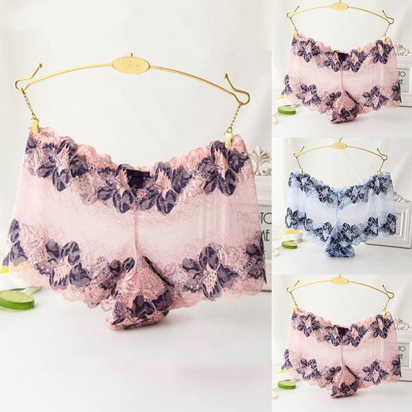 women's panties new summer lace panties lace transparent mesh contrast rose pattern ruffled underwear, Black;pink
women's panties new summer lace panties lace transparent mesh contrast rose pattern ruffled underwear, Black;pink