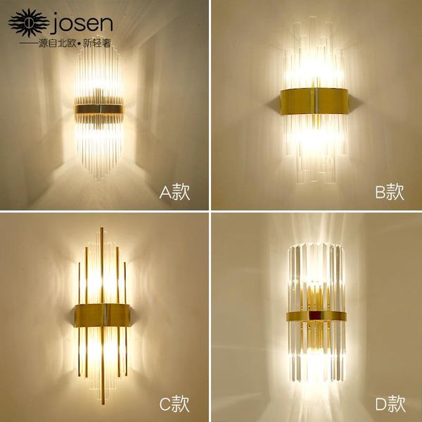 wall lamps modern crystal lamp gold sconce lights ac110v 220v fashion luxury lustre living room bedroom light fixtures
wall lamps modern crystal lamp gold sconce lights ac110v 220v fashion luxury lustre living room bedroom light fixtures