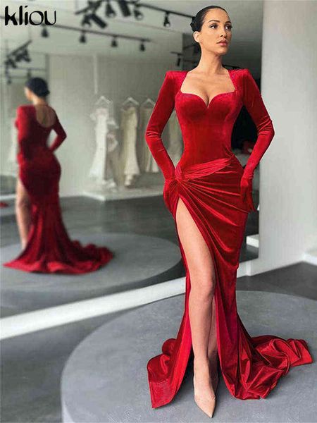 kliou classy flannel maxi dress women elegant epaulet shirring middle slit party style robe classic sweetheart neck slim skirts y1204, Black;gray
kliou classy flannel maxi dress women elegant epaulet shirring middle slit party style robe classic sweetheart neck slim skirts y1204, Black;gray