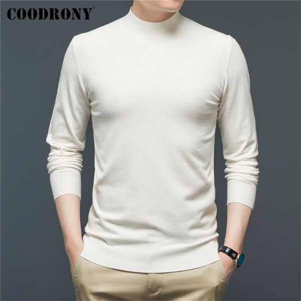 coodrony brand autumn winter soft warm turtleneck sweater casual pure color pullover men fashion colorful knitwear jerseys c1347 211221, White;black
coodrony brand autumn winter soft warm turtleneck sweater casual pure color pullover men fashion colorful knitwear jerseys c1347 211221, White;black