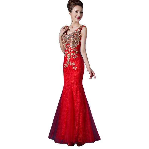 new mermaid formal evening dress robe de soiree vestidos lace mermaid jersey v-neck deep sequined vestidos, Black;red
new mermaid formal evening dress robe de soiree vestidos lace mermaid jersey v-neck deep sequined vestidos, Black;red