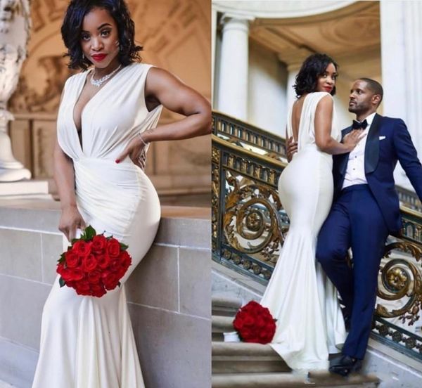 2021 new white mermaid evening es formal arabic bridal reception prom gowns deep v neck backless long vestidos de fiesta 98c3, Black;red
2021 new white mermaid evening es formal arabic bridal reception prom gowns deep v neck backless long vestidos de fiesta 98c3, Black;red