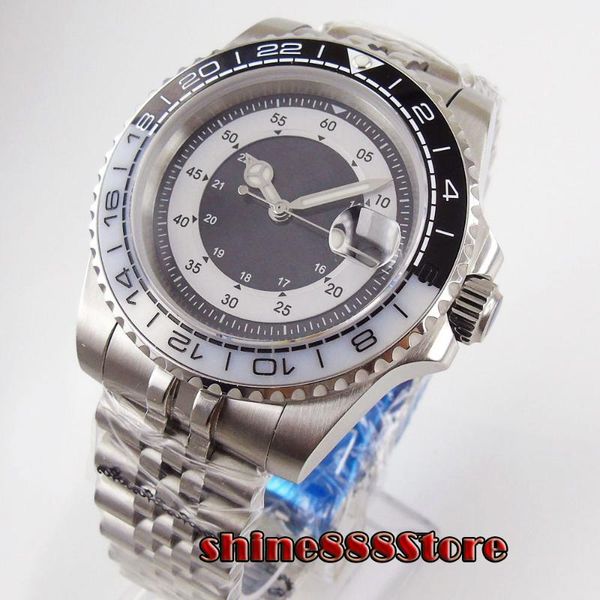 wristwatches bliger brand 40mm automatic men wriwatch sapphire glass date window jubilee band miyota movement rotating bezel, Slivery;brown
wristwatches bliger brand 40mm automatic men wriwatch sapphire glass date window jubilee band miyota movement rotating bezel, Slivery;brown