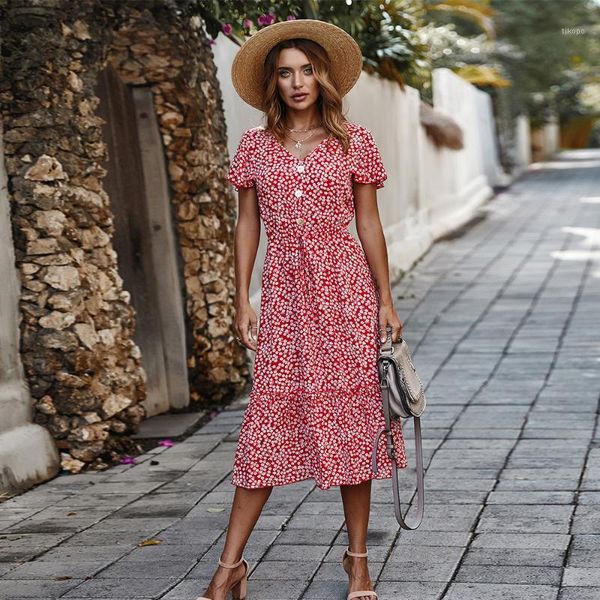 party dresses 2021 girls elastic waist length cap sleeve floral skirt vacation casual dress women clothing1, White;black
party dresses 2021 girls elastic waist length cap sleeve floral skirt vacation casual dress women clothing1, White;black
